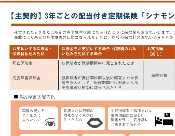 デザイン性の高い資料画像